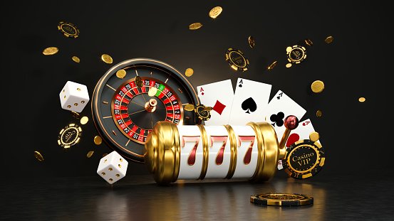Antarmuka meja dealer langsung dengan dealer profesional di studio HD